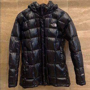 Black North Face 600 Puffer Jacket w/ Detach Hood